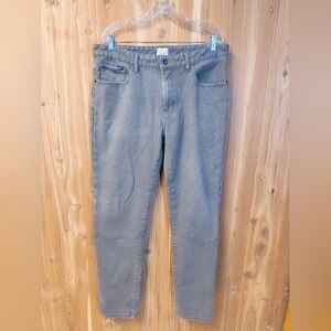 Weatherproof Vintage Regular Gray Jeans, Size 36